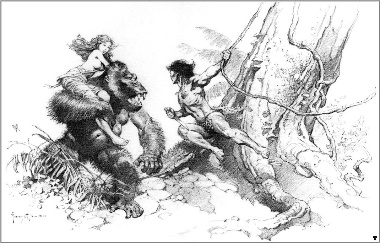 1210x774 week tarzan operation graphite - Tarzan Drawing