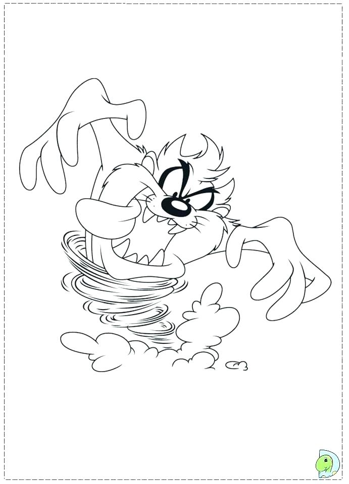 691x960 collection of tasmanian devil looney tunes drawing high - Tasmanian Devil Drawing