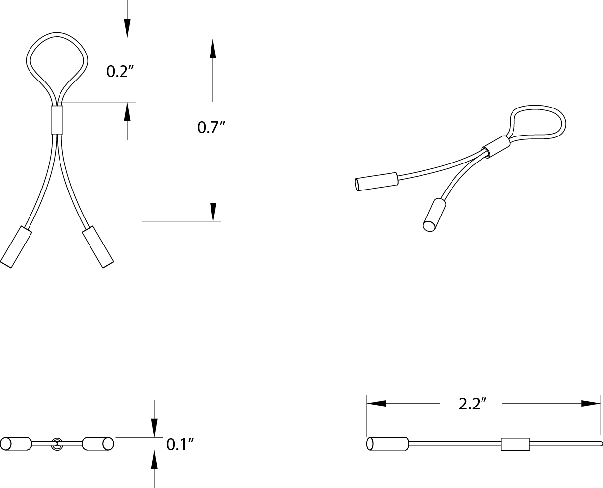 1226x994 Tassel Technical Drawing Crave - Tassel Drawing