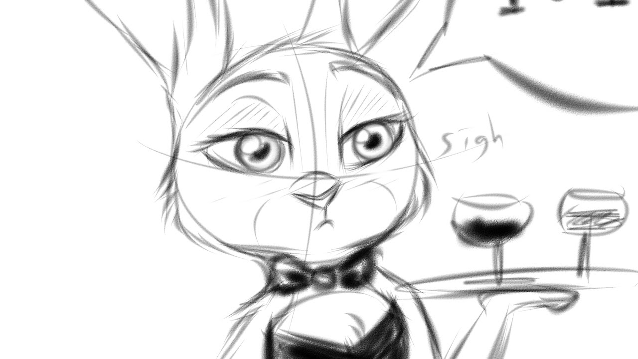 1280x720 zootopia comic taste a bun - Taste Drawing