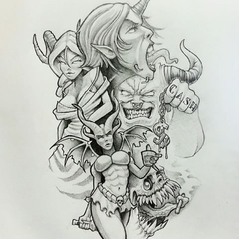 480x480 Tattoo Art Drawings - Tattoo Art Drawings