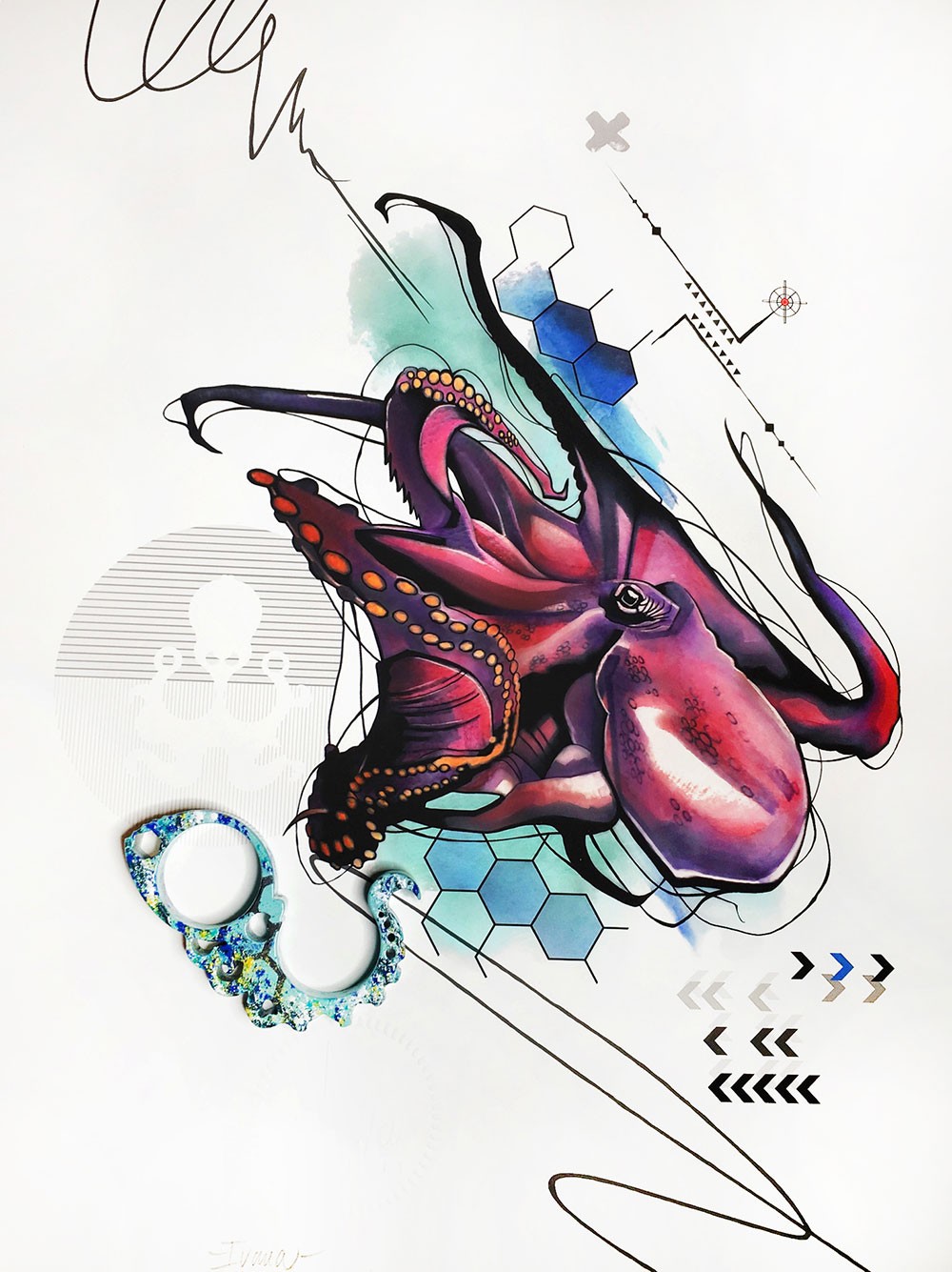 1000x1335 collaboration project ivana tattoo art - Tattoo Drawing Art