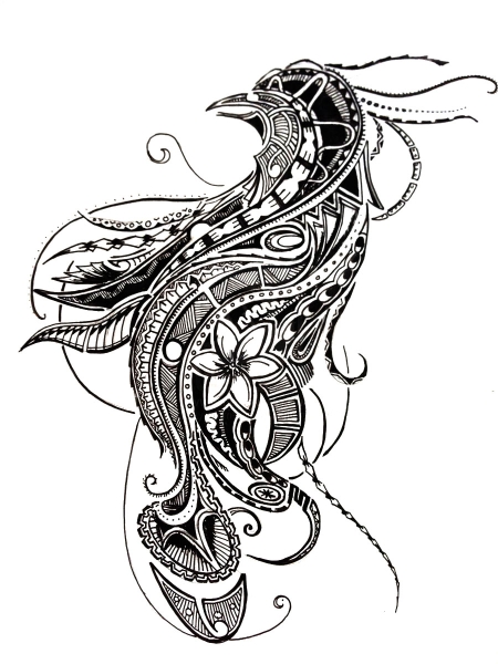 450x600 Polynesian Tattoo Designs - Tattoo Drawing Art