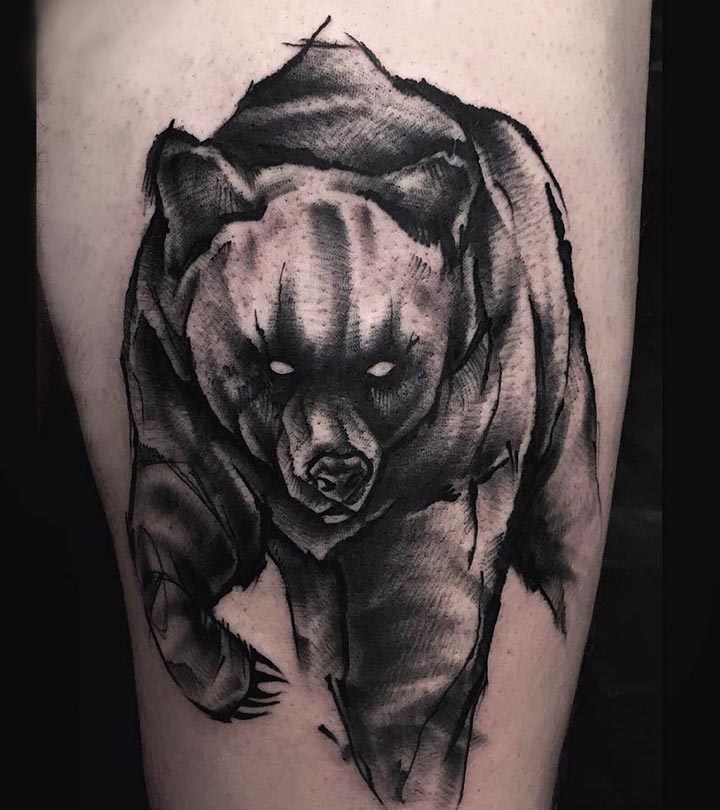 720x810 Top Bear Tattoo Designs - Tattoo Drawing Art