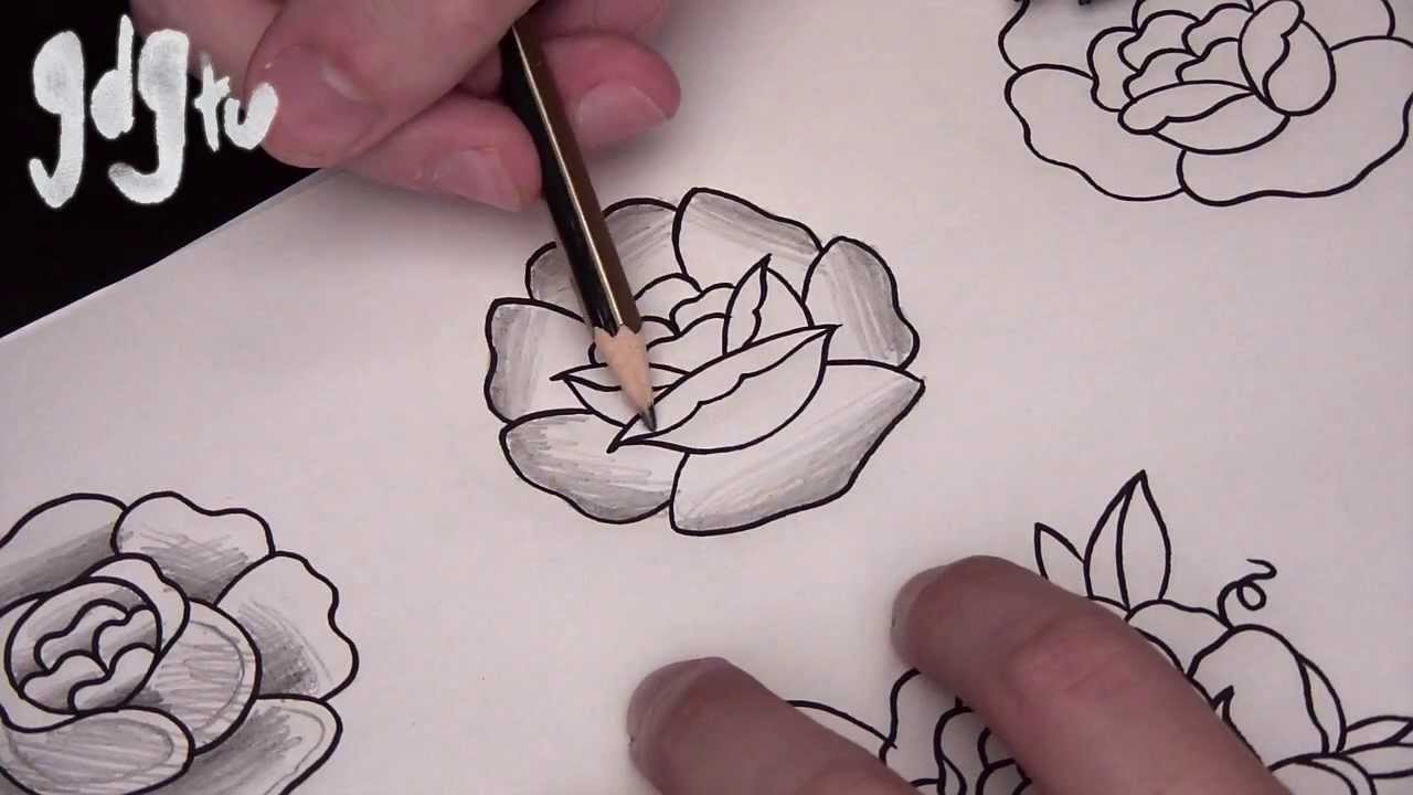 1280x720 Where To Shade Shading Techniques For Tattoo Designs - Tattoo Drawing Art