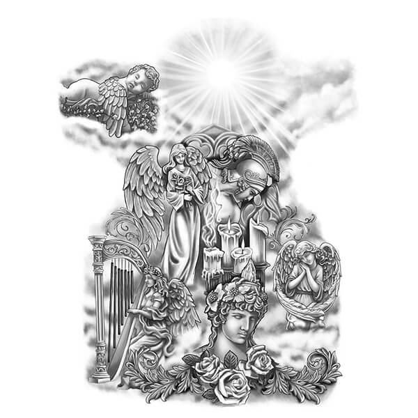 600x600 Tattoo Drawings Designs Artwork Video Gallery Custom On Custom - Tattoo Drawing Designs