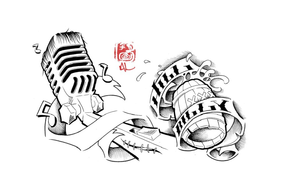 900x615 Microphone Tattoo Drawings - Tattoo Drawing Ideas