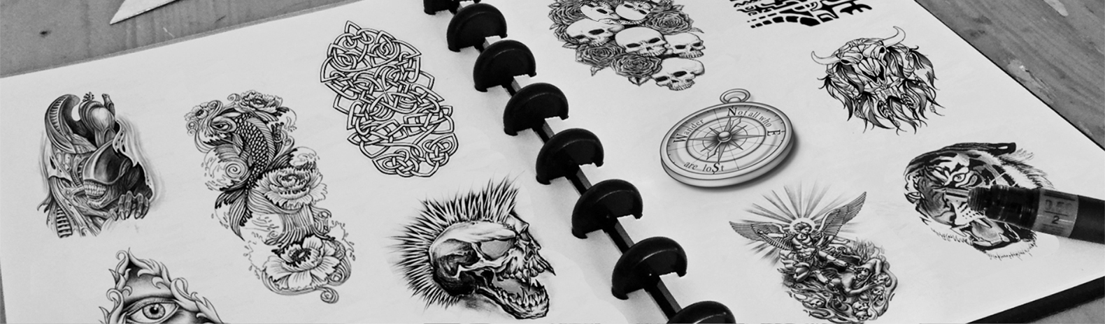 1580x464 Custom Tattoo Designs Tattoo Ideas For Men And Women - Tattoo Drawing Ideas