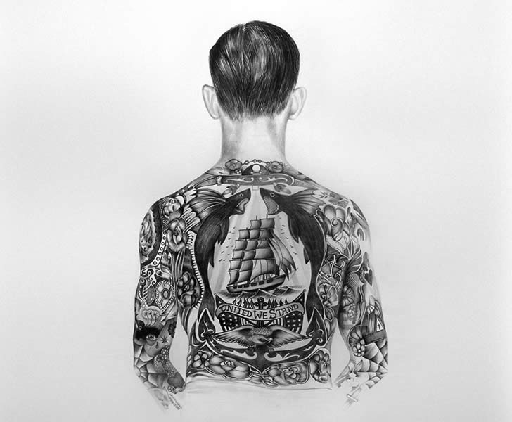 728x600 More Paper Tattoos - Tattoo Drawing Paper
