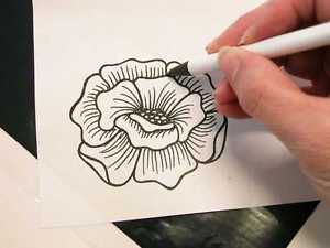 300x225 henna jagua tattoo design transfer paper carbon spirit master - Tattoo Drawing Paper