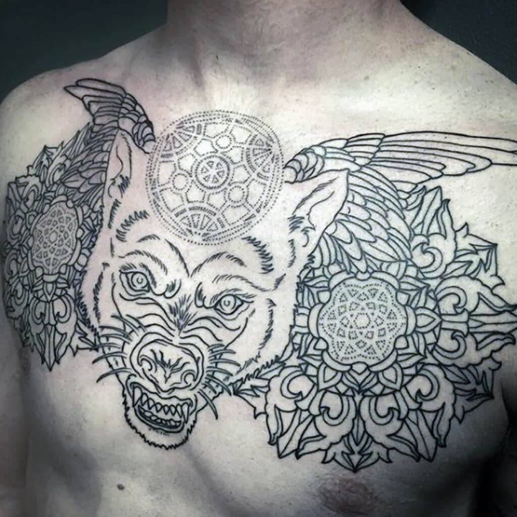 1024x1024 the best chest tattoos for men improb - Tattoo Drawing Pics