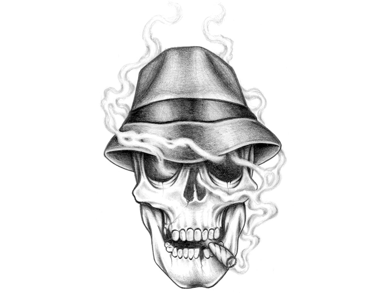 1280x960  - Tattoo Drawing Skull
