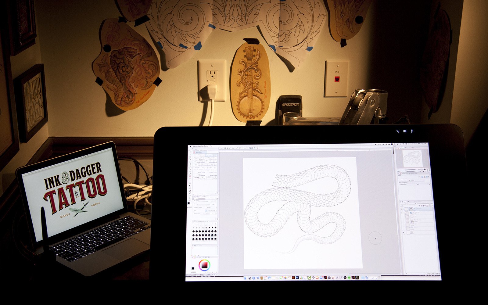 1600x1000 The Tattooer's Guide To Digital Design - Tattoo Drawing Software Free