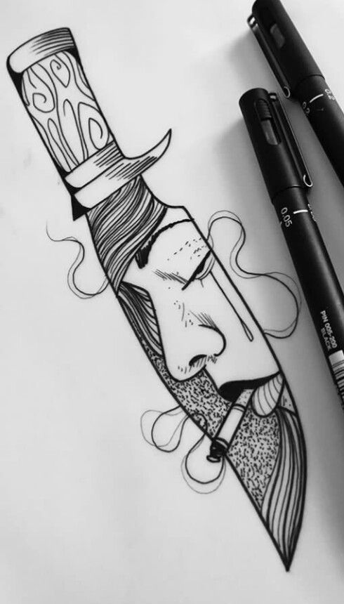 490x860 This But With A Cowboy And Hat Just Another Prick - Tattoo Drawings
