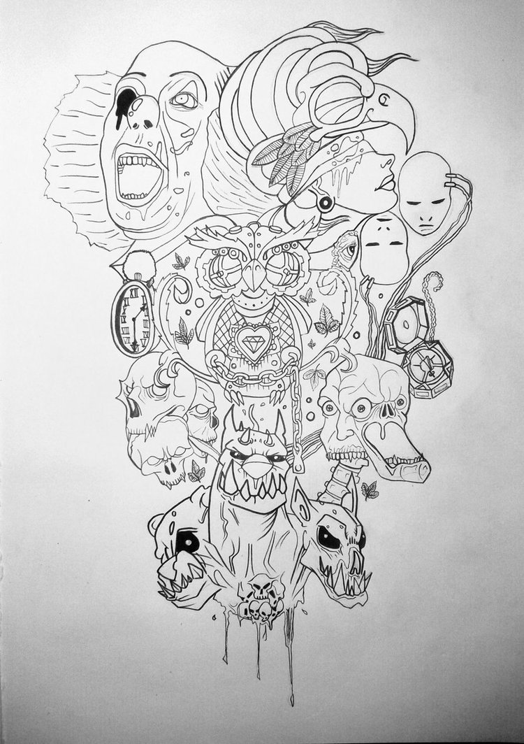 750x1064 Tattoo Sketches Tumblr Images In Collection - Tattoo Drawings Tumblr