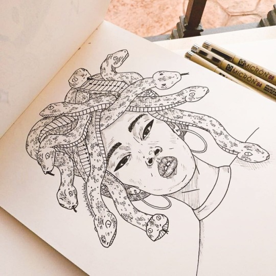 540x540 Medusa Tattoo Sketch Tumblr - Tattoo Drawings Tumblr