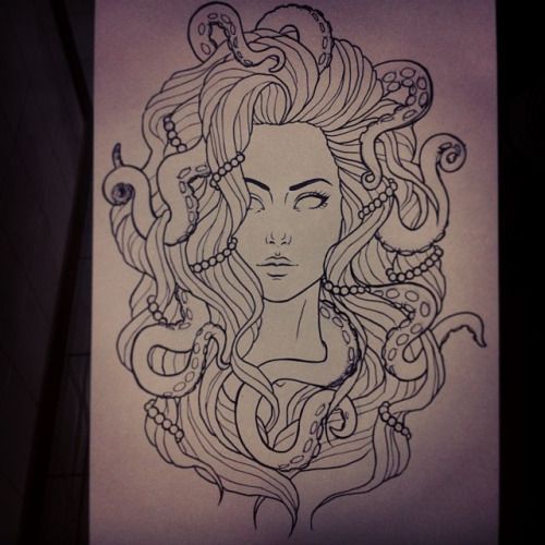 500x500 Tumblr Octopus Drawing - Tattoo Drawings Tumblr