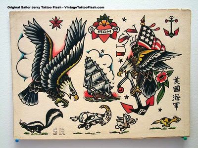 400x300 tattoo flash drawing - Tattoo Flash Drawings