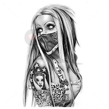 355x355 Tattoo Girl - Tattoo Girl Drawing