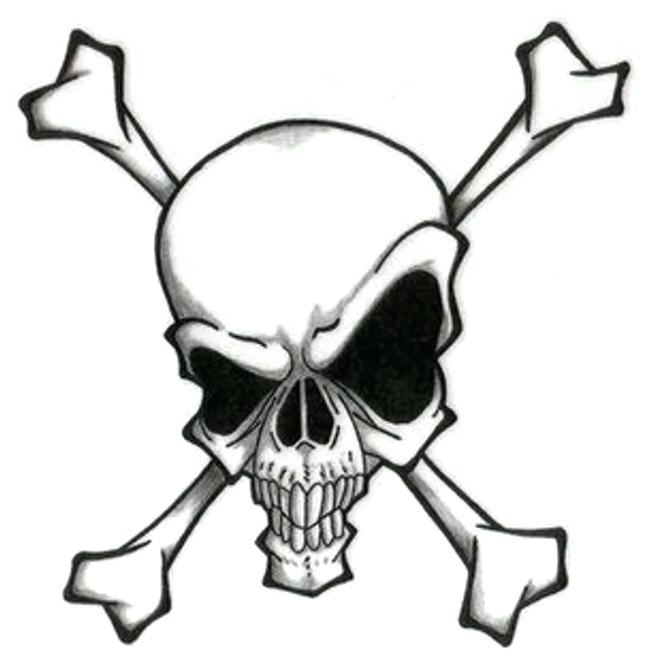 654x667 Tattoo Skull Drawing At Com Free For Personal Us On Skull Chest - Tattoo Skull Drawing