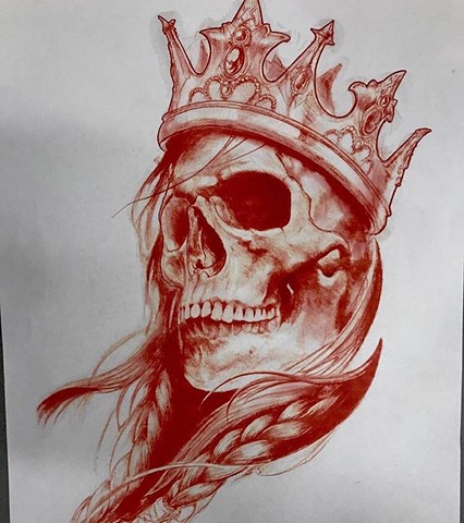 426x480 Empire Tattoo - Tattoo Skull Drawing