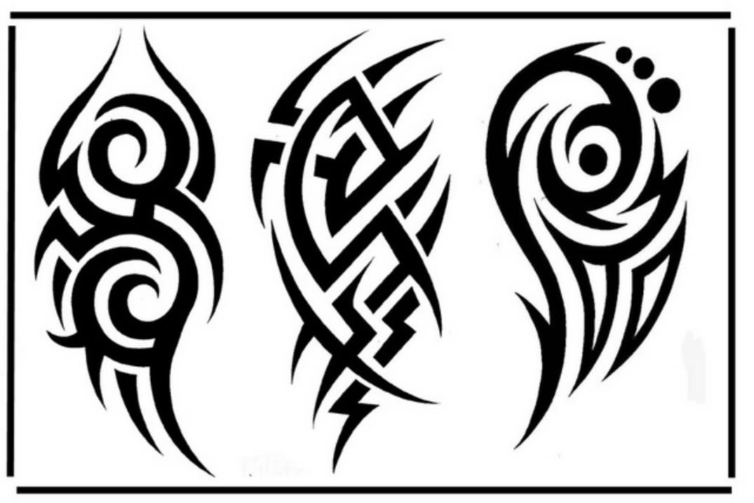 1075x717 Best Tribal Tattoo Designs - Tattoo Tribal Drawing