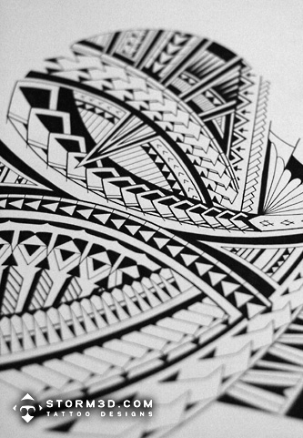 333x481 Maori Inspired Tattoo Designs And Tribal Tattoos Images - Tattoo Tribal Drawing