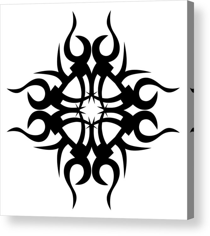 667x752 Tattoo Tribal Designs Template For Design Of Machine Embroidery - Tattoo Tribal Drawing