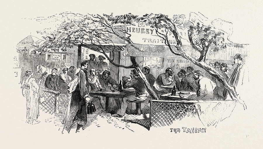 900x511 The Tavern, Paris Drawing - Tavern Drawing