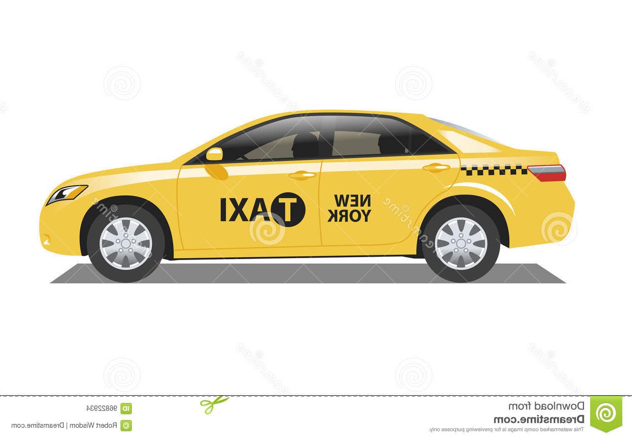 1300x903 unique new york taxi license vector drawing free vector art - Taxi Cab Drawing