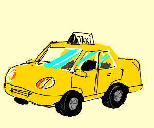 300x250 taxi cab drawing - Taxi Cab Drawing