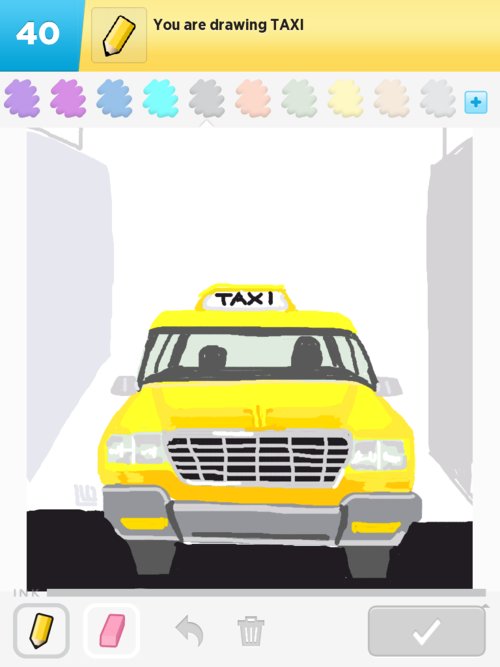 500x667 taxi drawings - Taxi Drawing