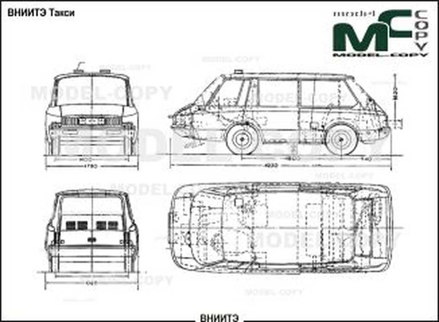 886x649 vniite taxi - Taxi Drawing