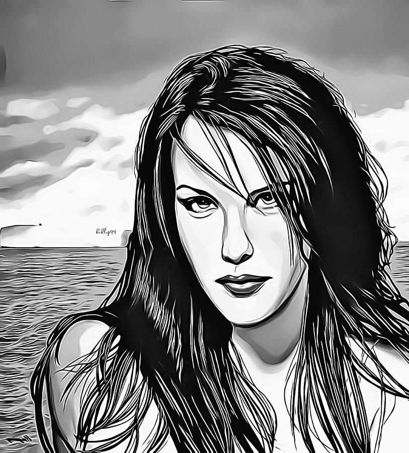 813x900 Liv Taylor Draw Drawing - Taylor Drawing