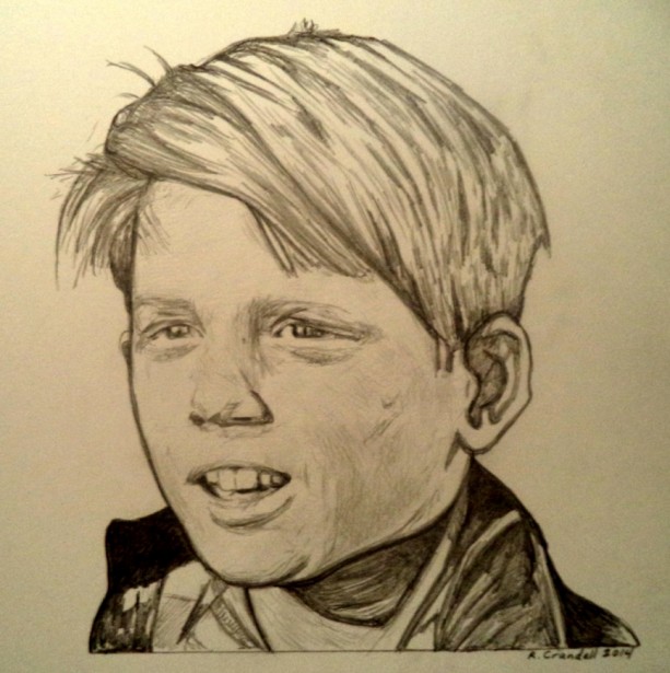 613x615 Ron Howard, Opie Taylor Drawing Aftcra - Taylor Drawing