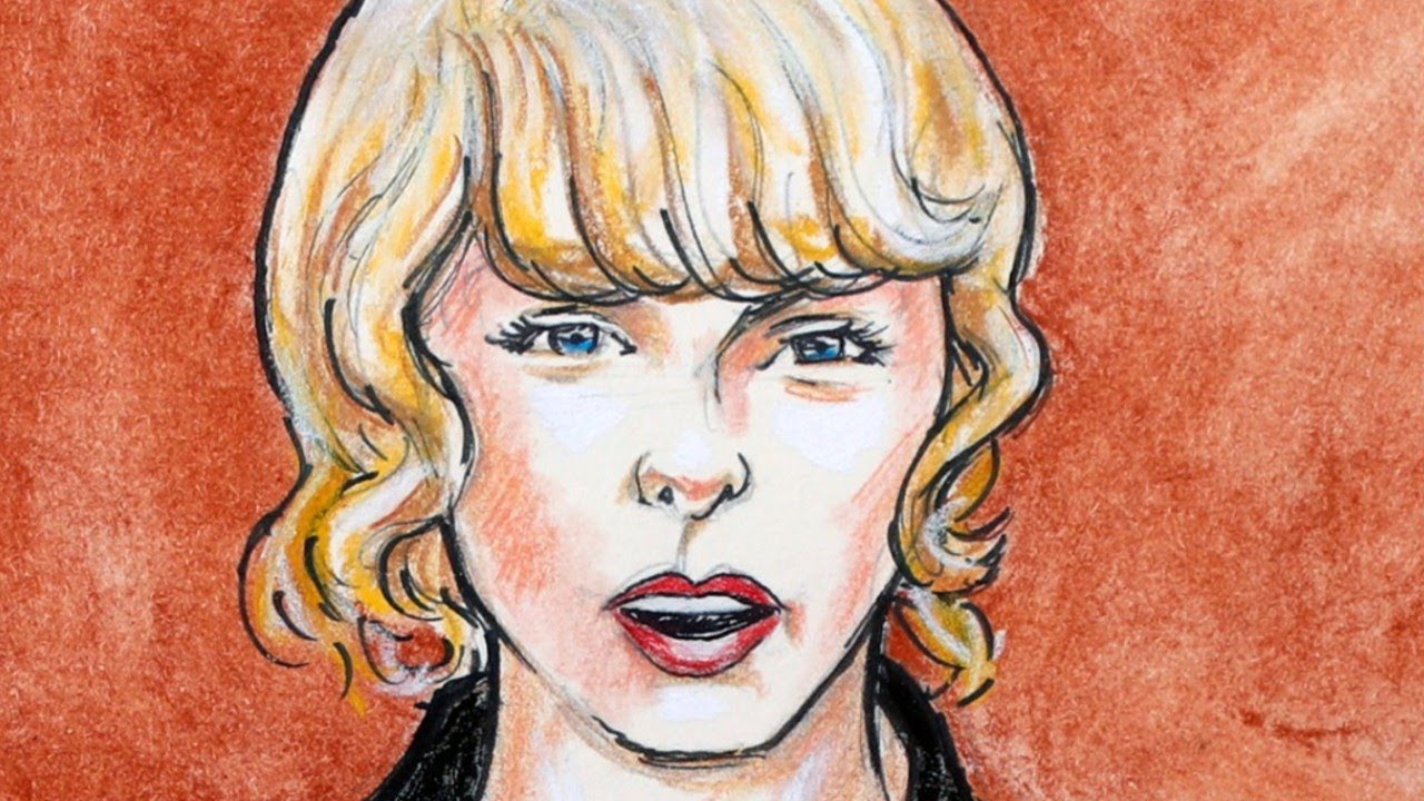 Taylor Swift Court Drawing at Explore collection