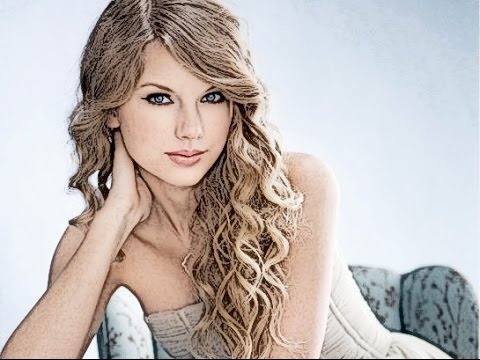 480x360 How To Draw Taylor Swift - Taylor Swift Drawing