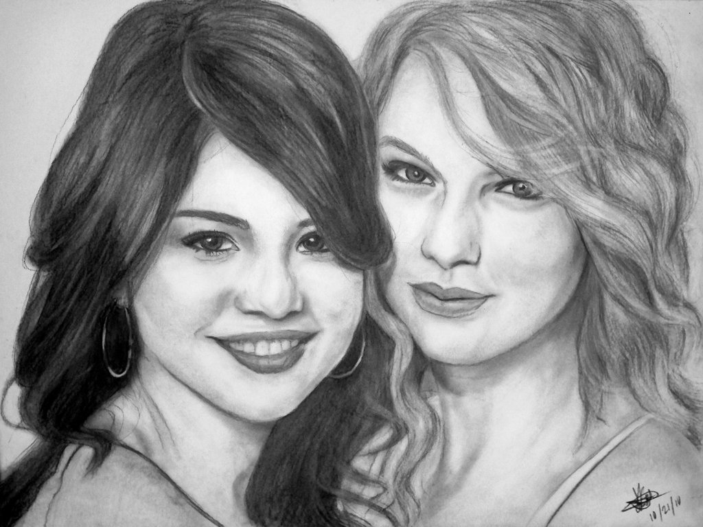 1024x768 learn to draw grammy winners sketch - Taylor Swift Drawing