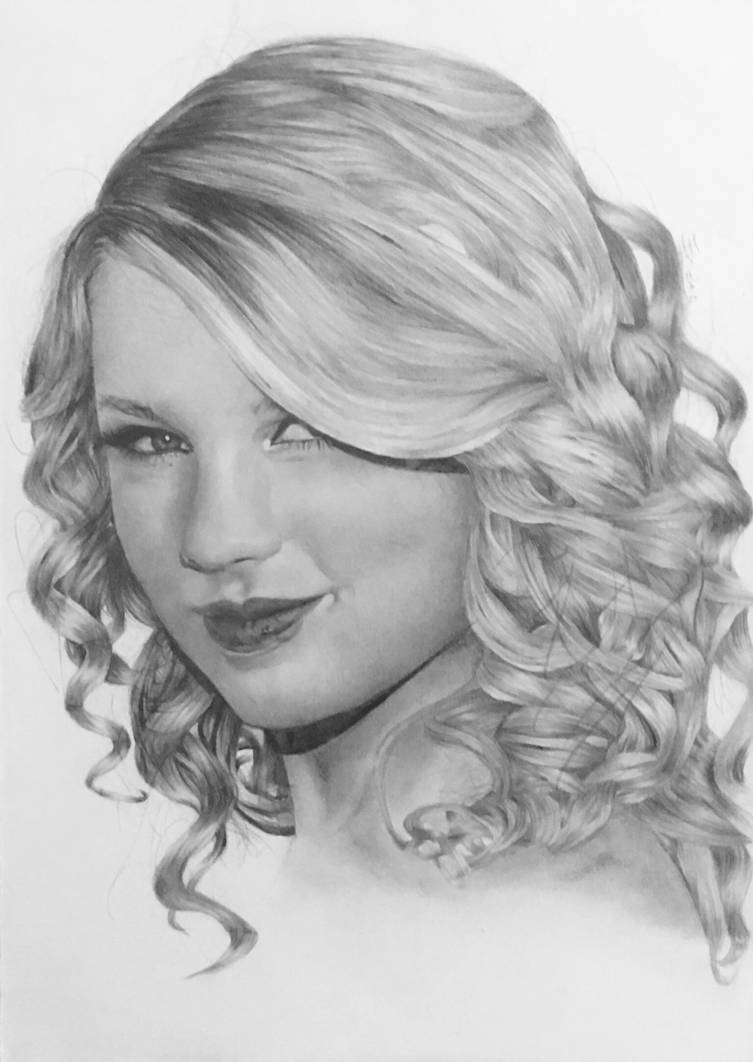 753x1062 Taylor Swift Drawing - Taylor Swift Drawing