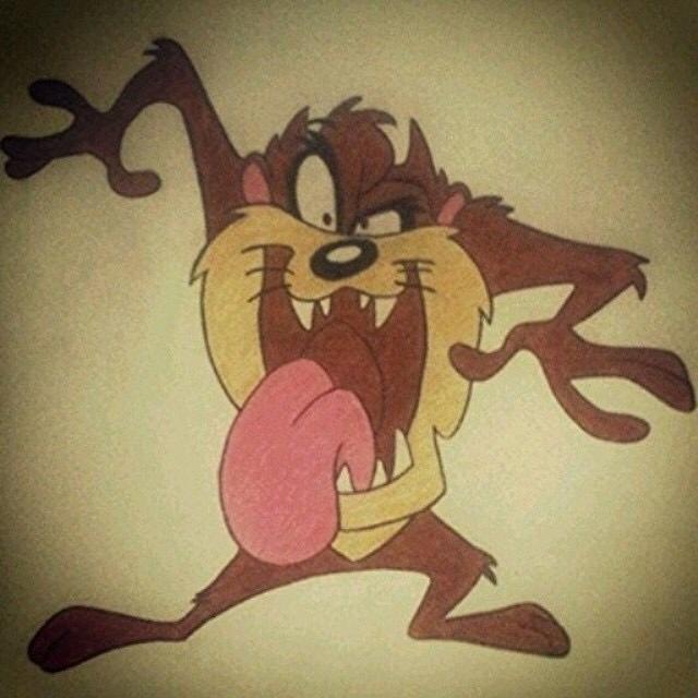 640x640 taz drawing - Taz Drawing