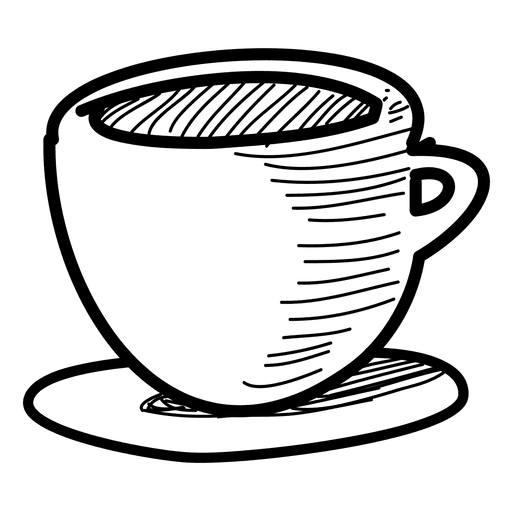 512x512 Mug Vector Line Drawing Huge Freebie! Download For Powerpoint - Tea Cup Line Drawing