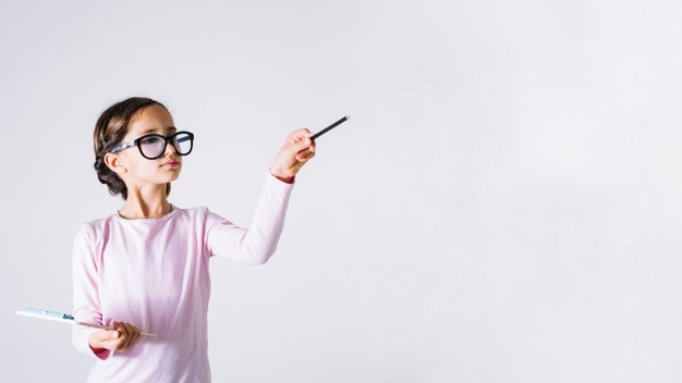 626x352 teacher pointing blackboard icons free download - Teacher And Student Drawing