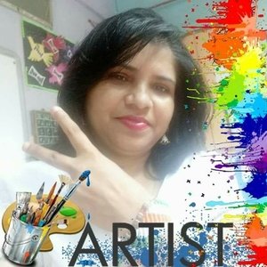 300x300 Vidya - Teacher And Student Drawing