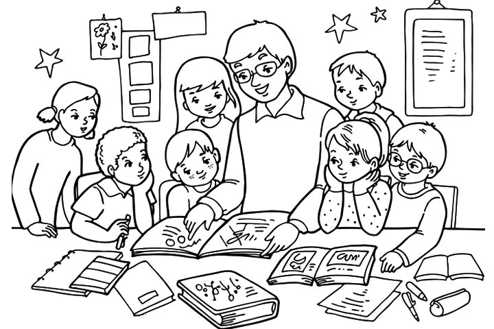 720x480 Huge Collection Of 'school Teacher Drawing' Download More Than - Teacher Drawing For Kids