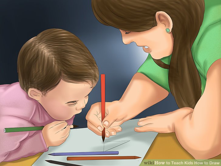 728x546 Ways To Teach Kids How To Draw - Teacher Drawing For Kids