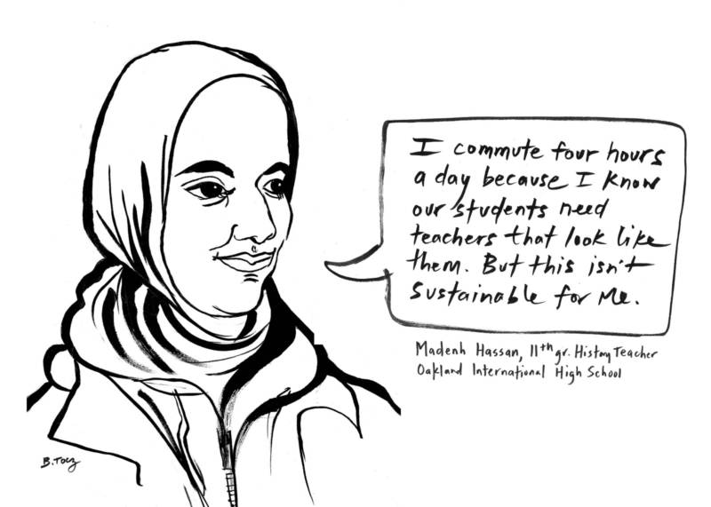 800x571 drawing the oakland teachers' strike kqed arts - Teacher For Drawing