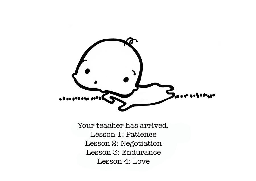 900x636 Draw So Cute Teacher - Teacher For Drawing