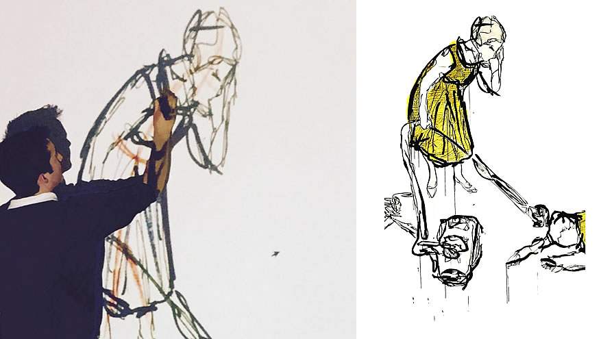 877x495 amazing high school art teacher blogs, websites and social - Teacher Line Drawing