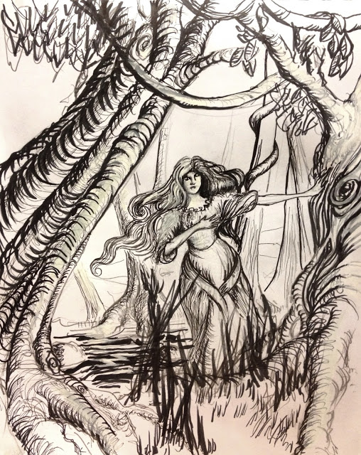 508x640 the helpful art teacher line, shape, form, movement, texture - Teacher Line Drawing