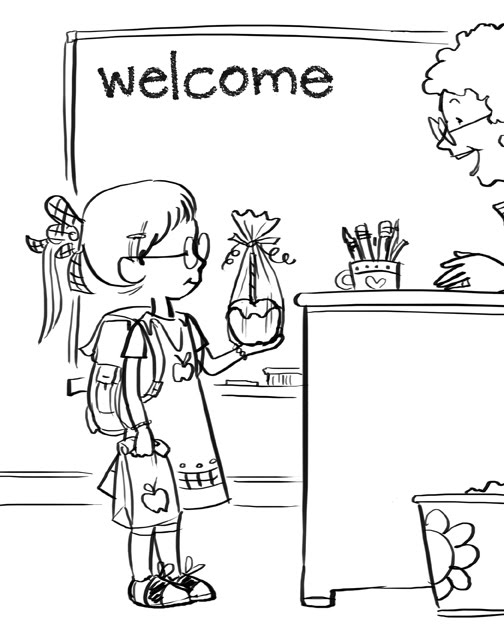 504x631 Teachers Drawing School Teacher For Free Download - Teacher Teaching Drawing